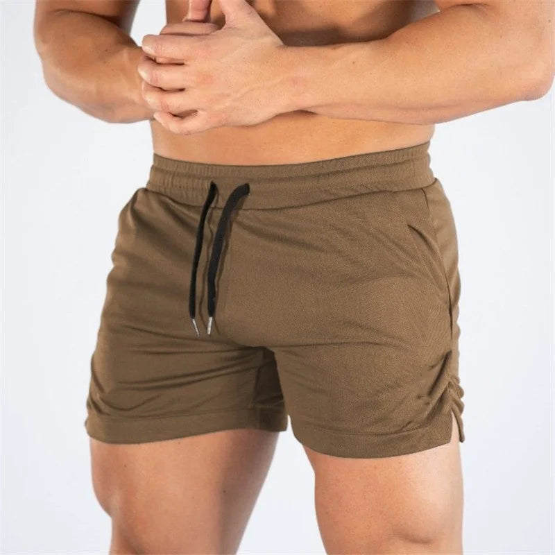 Jiangxi Men Athletic Running Gym Shorts Polyester Active