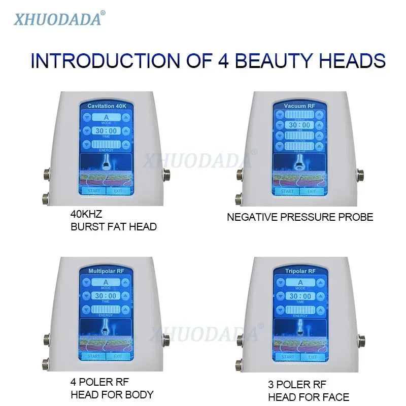 4 in 1 RF Cavitation Ultrasonic Body Slimming Machine
