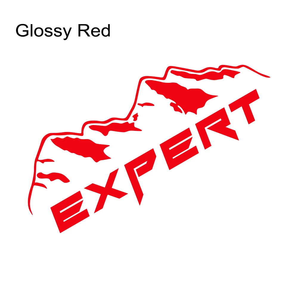Mountain Styling Car Back Door Stickers Vinyl Decals For Peugeot Expert Traveller Auto Body Exterior Accessories