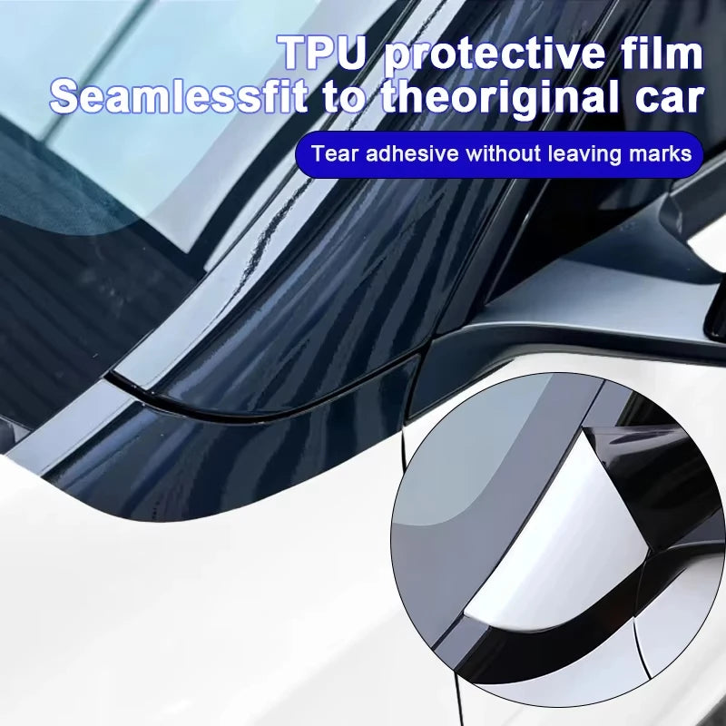 Customized Suspended Roof Film Invisible Car Body Suit Black TPU Protective Film for Tesla Model Y 2020 to 2023