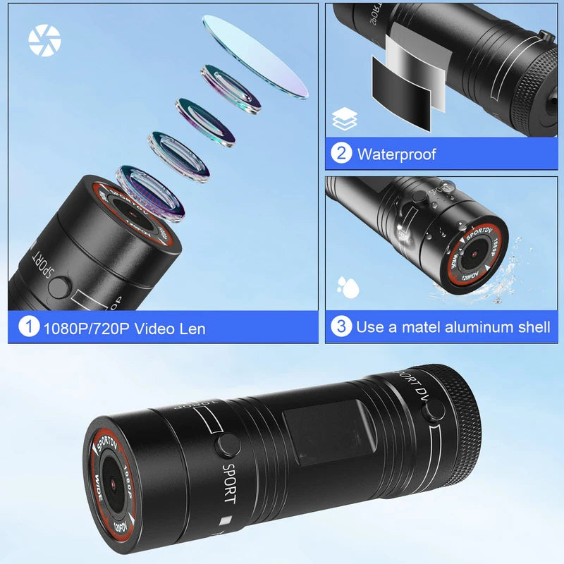 F9 Action Camera for Bike and Motorcycle Adventures