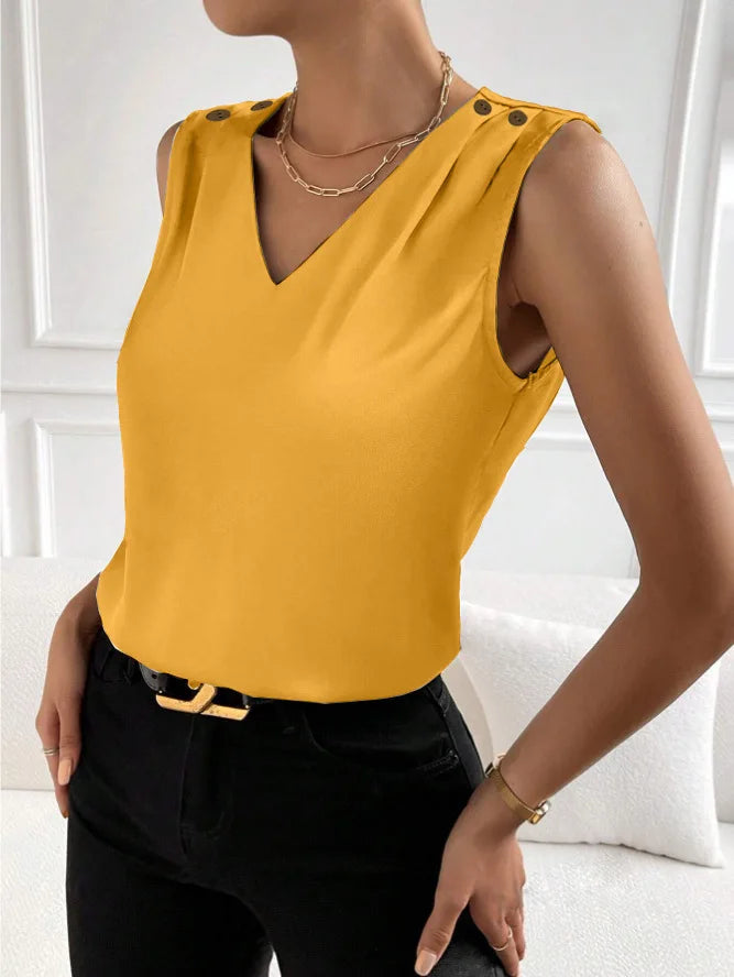 Elegant Sleeveless Blouses For Women Perfect For Summer Fashion