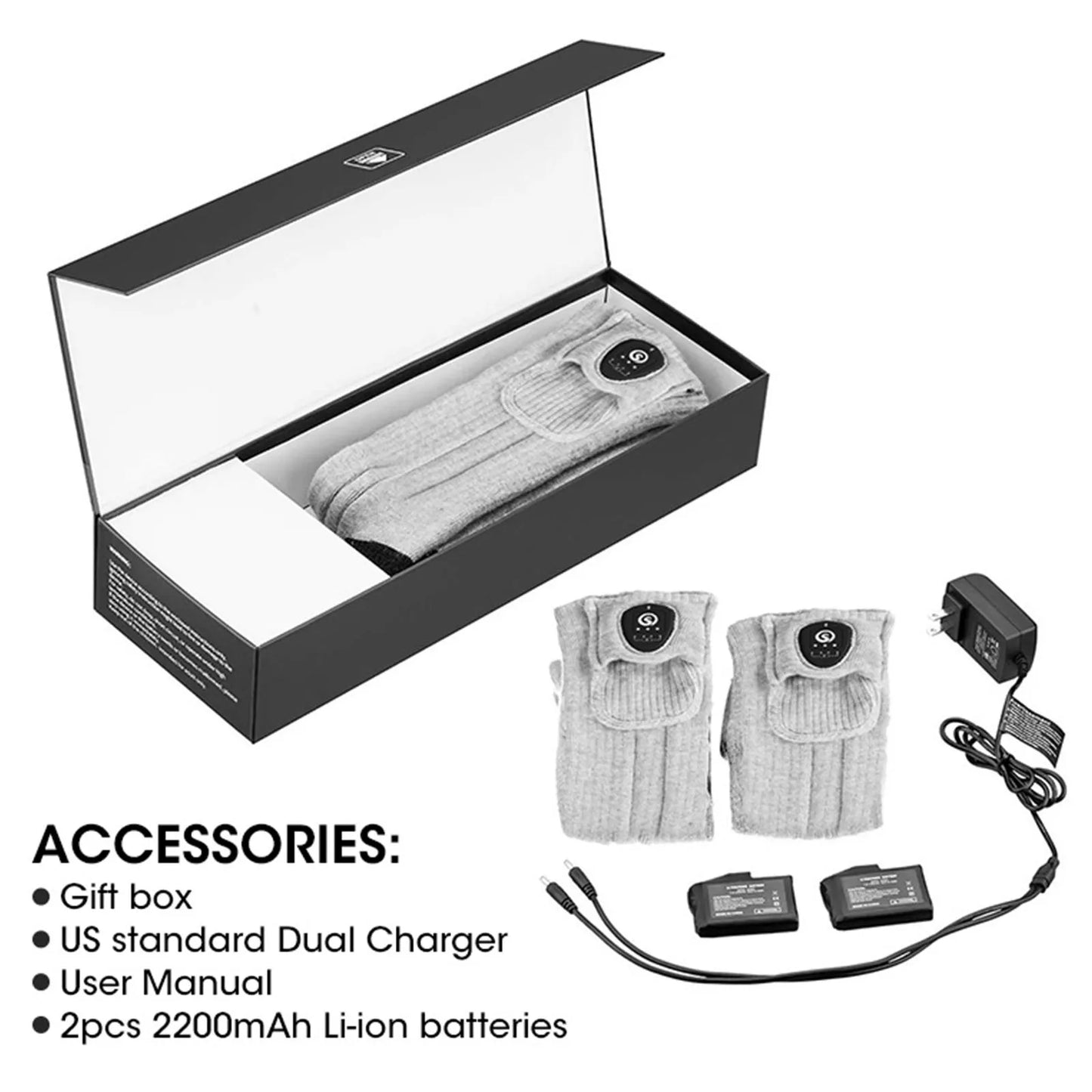 Savior Heated Socks With Rechargeable Bluetooth Heating For Winter