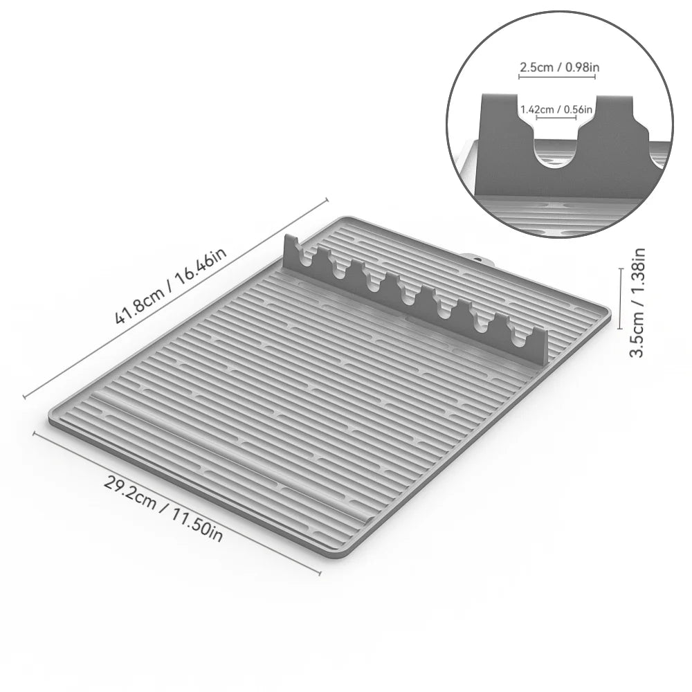 Silicone Griddle Tools Mat for Food Grade BBQ Accessories