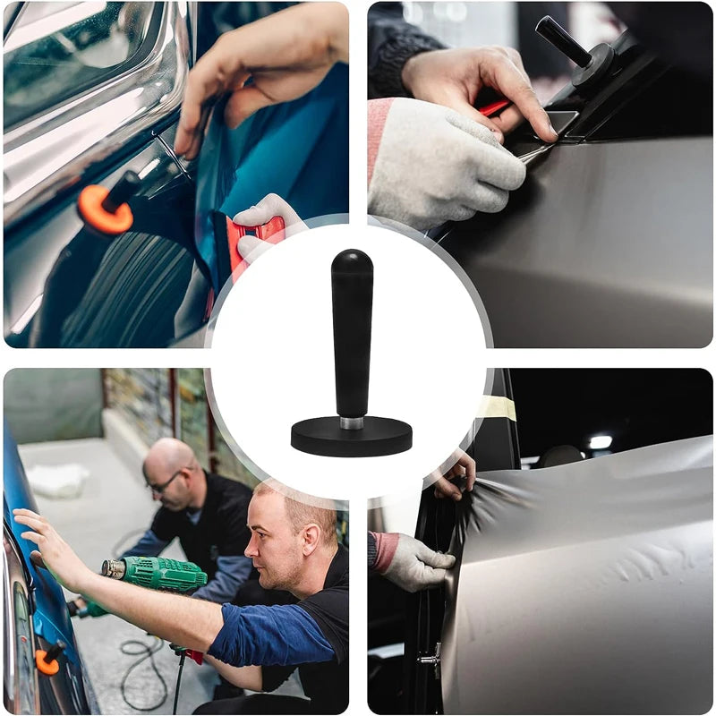 Car Vinyl Wrap Tools Automotive Film Application Kit Felt Squeegee Plastic Scraper Magnetic Holder Vinyl Knife Gripper