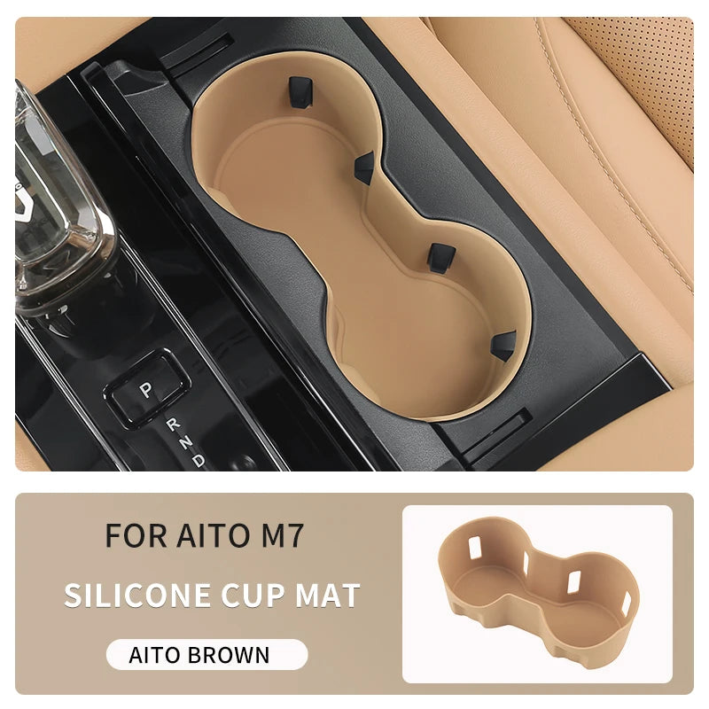 Silicone Cup Holder Limiter For SERES 5 AITO M7 M5