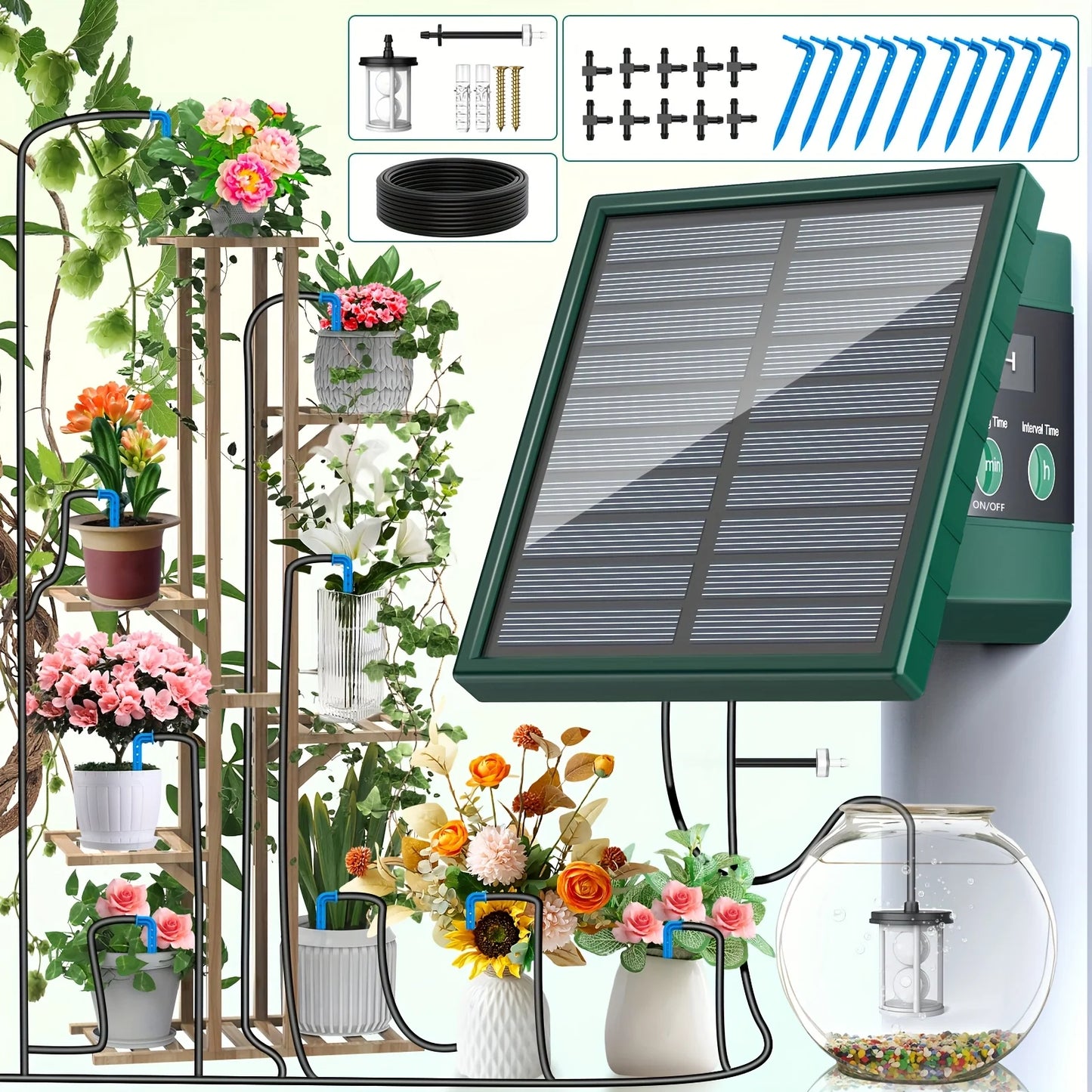 DIY Solar Drip Irrigation System for Hassle-Free Plant Care