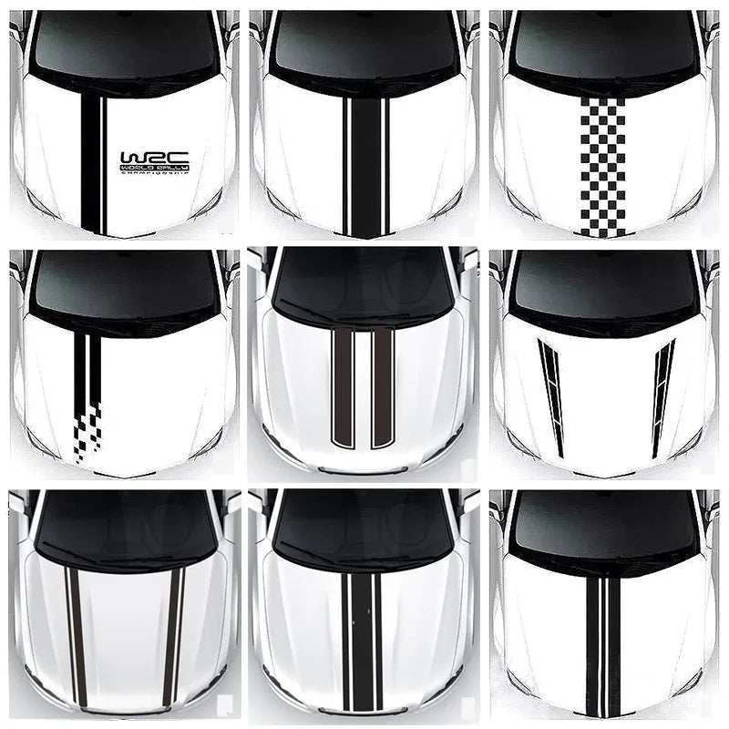 Personalized Waterproof Car Sticker Stripe Auto Modified Body Decoration Covering Film Skin Styling Accessories