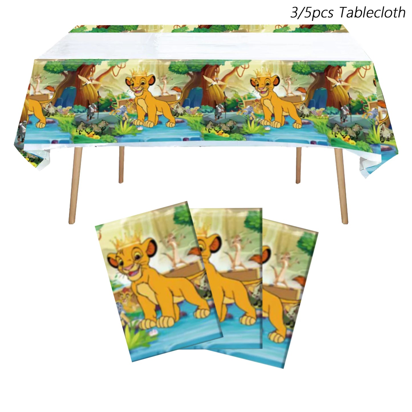 Disney The Lion King Birthday Party Tablecloth For Celebrations