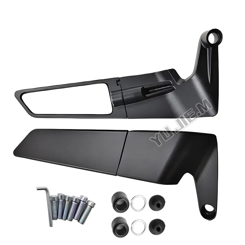 For Yamaha MT-07 MT07 MT 07 Motorcycle New Pattern High Quality CNC Rearview Mirror Fixed Wing