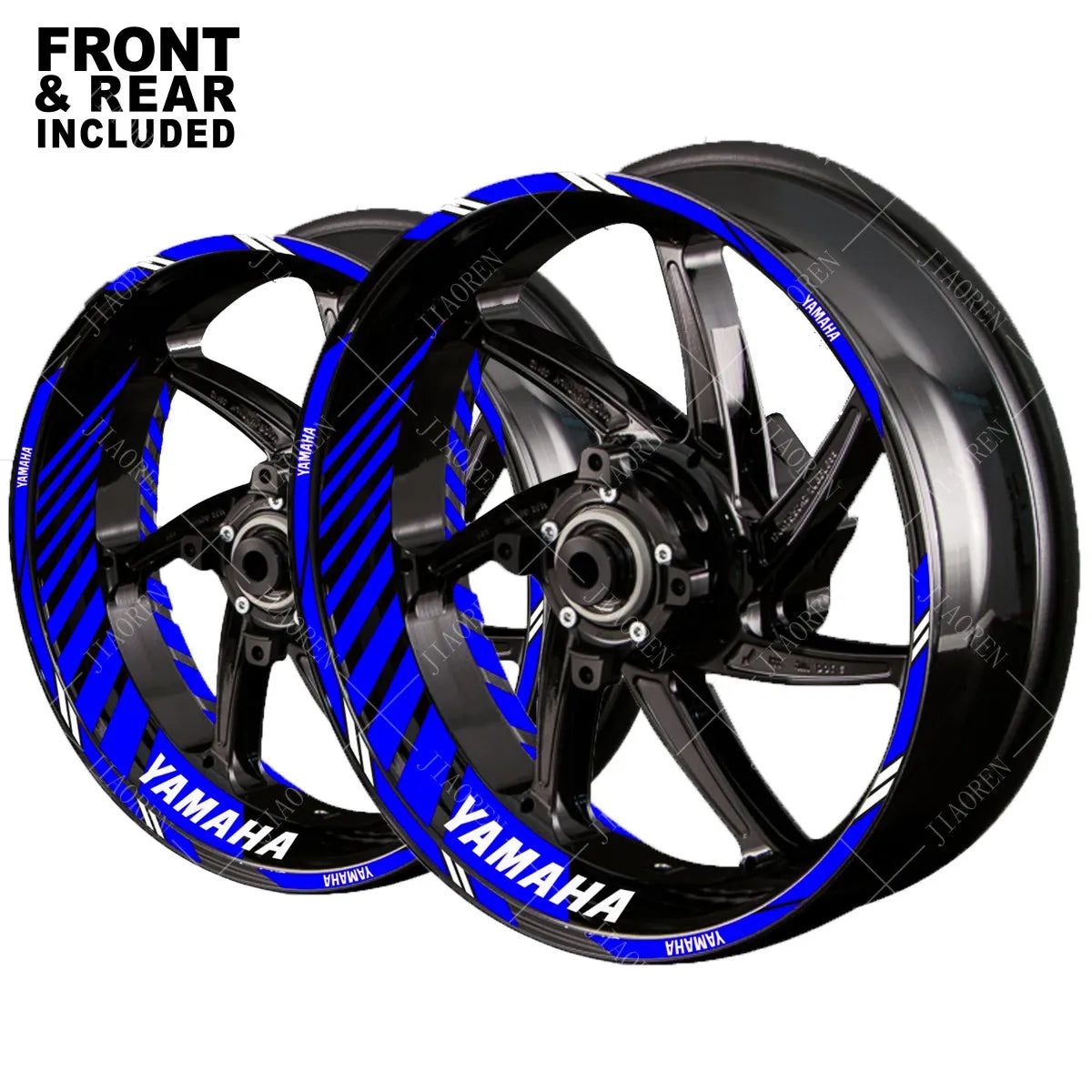 Yamaha Wheel Logo Sticker Rim Decal Vinyl Set Kit Pro