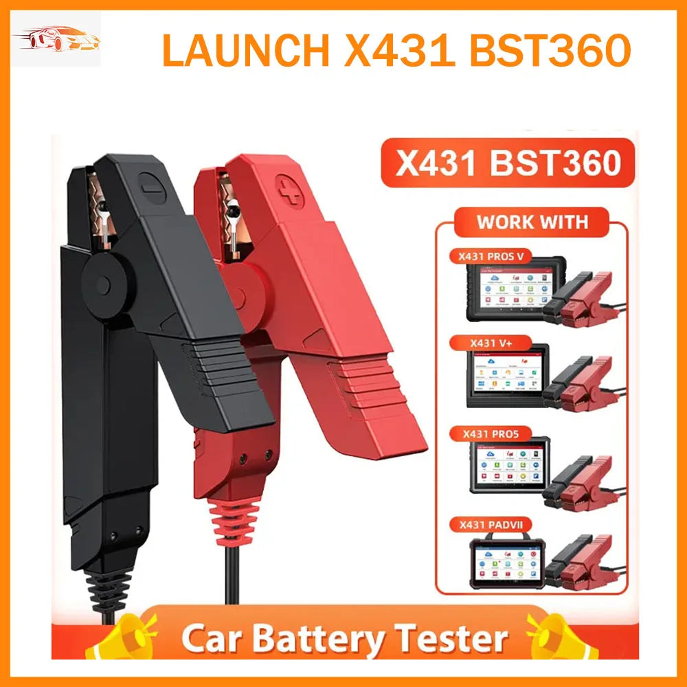 Launch X431 BST360 Battery Tester 12V 2000CCA Voltage Automotive Battery Analyzer Diagnostic Tool for Cars Free Update