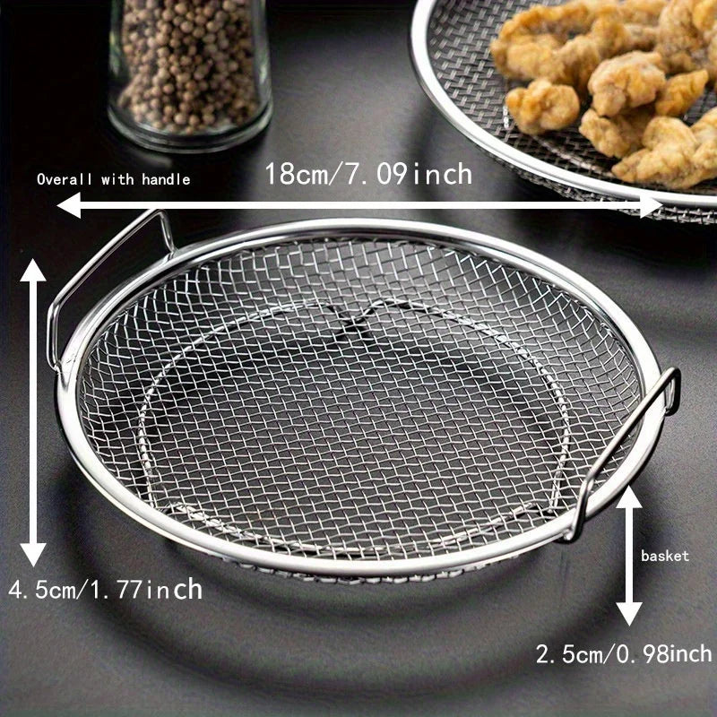 Stainless Steel Oil Filter Tray For Frying And Grilling