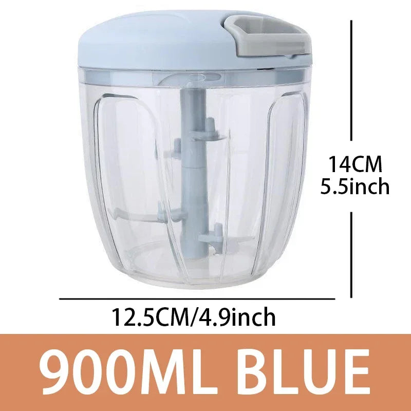 Portable Garlic Chopper and Vegetable Cutter Kitchen Tool