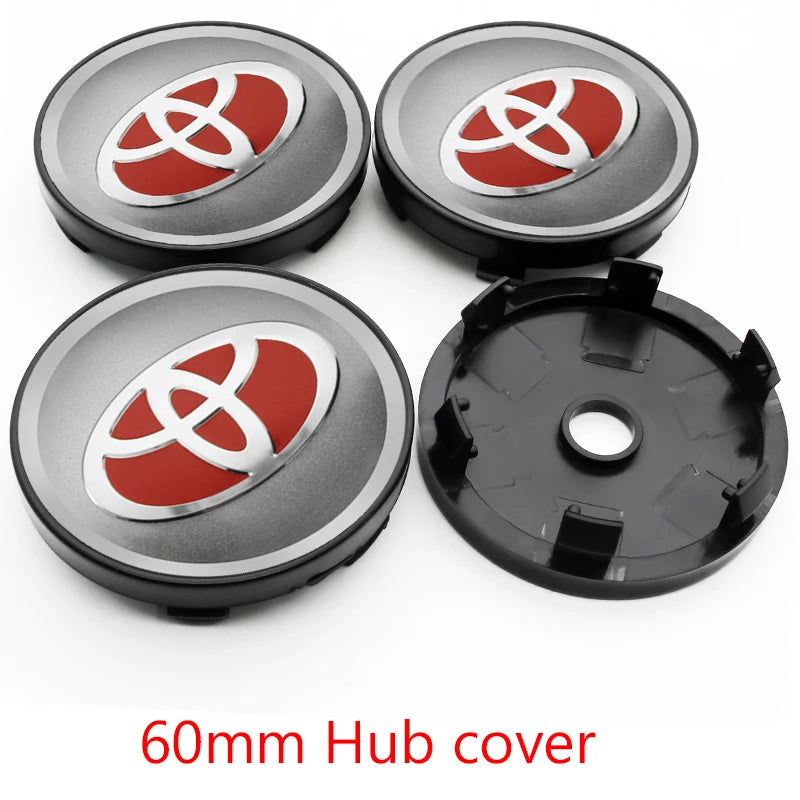 Toyota Wheel Center Hub Cap Stickers For Rav4 Yaris Camry