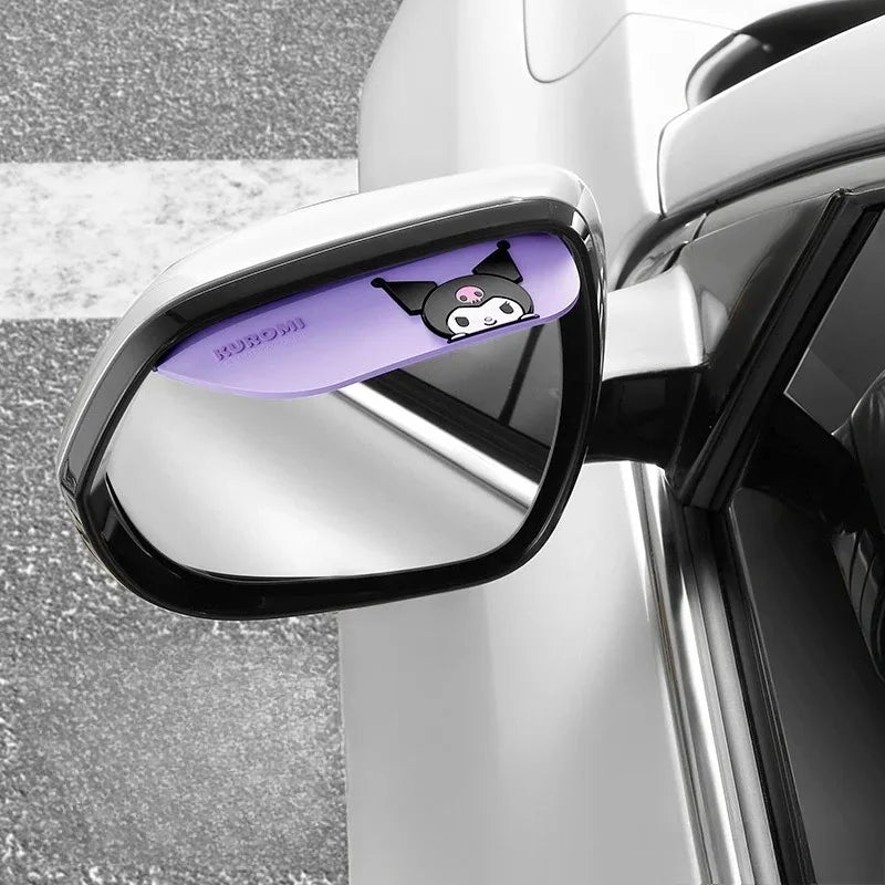 Sanrio My Melody Hello Kitty Kuromi Cute Rearview Mirror Accessory