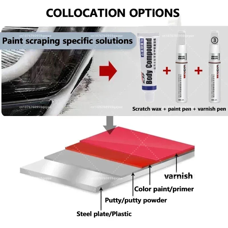Tesla Paint Repair Pen Touch Up Kit for Model 3 Y X