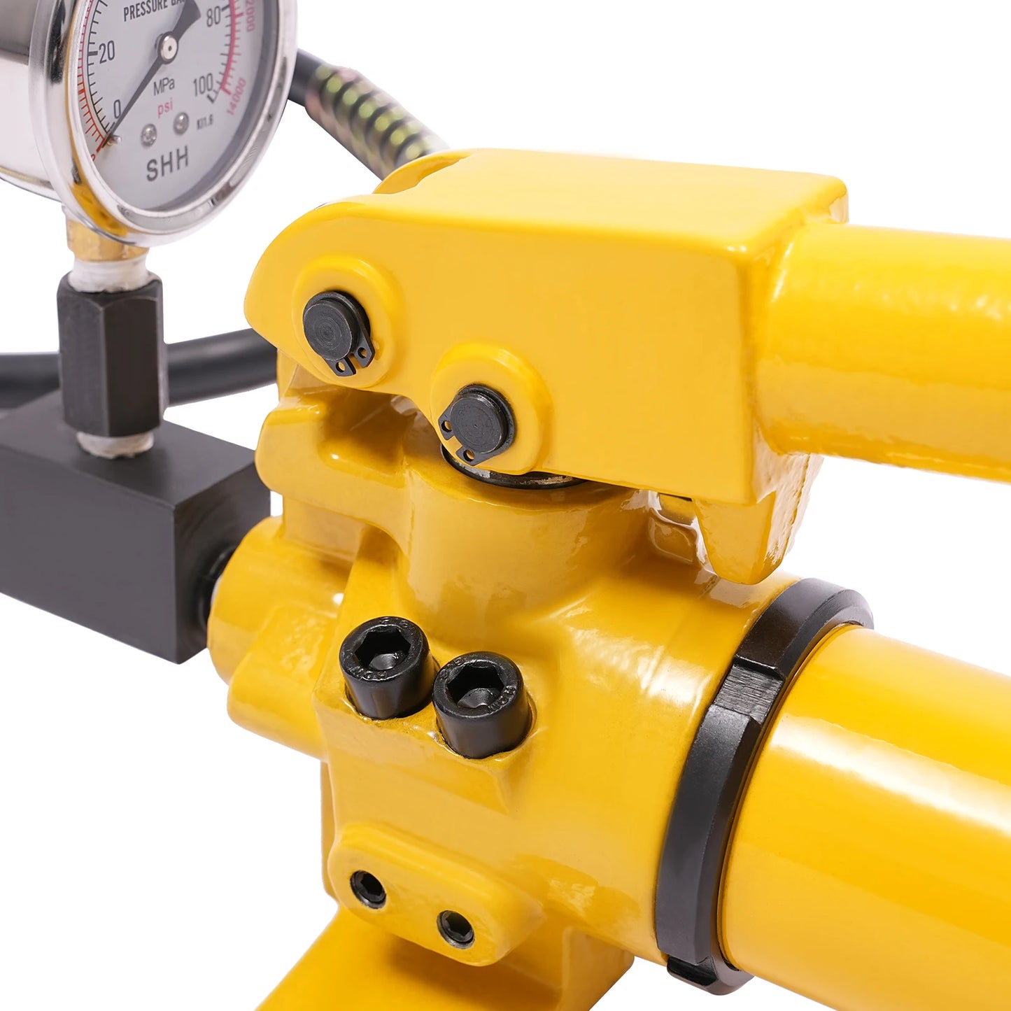 CP-700 Manual Hydraulic Pump with Pressure Gauge for Easy Use
