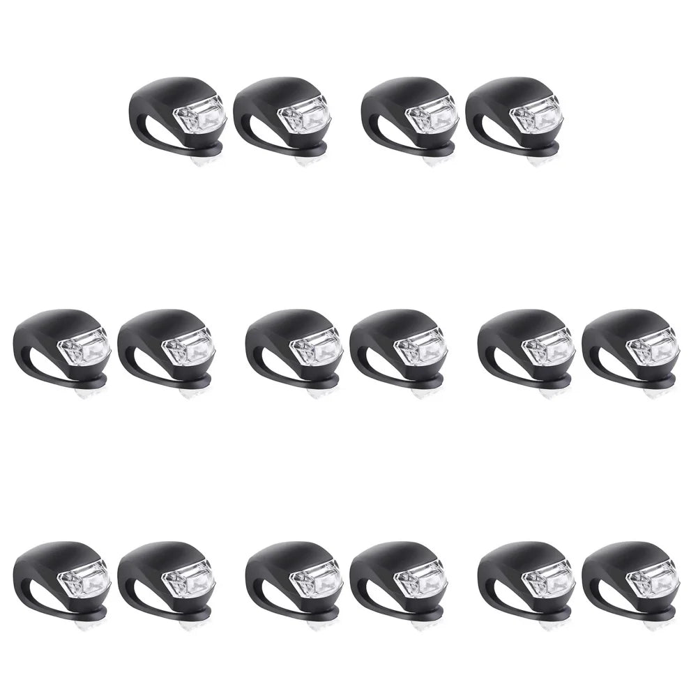 Bicycle LED Silicone Light Set with Waterproof Features