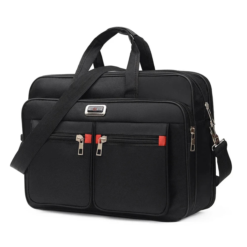 Xnyocn Simple Tote Business Briefcase for Laptop and Travel
