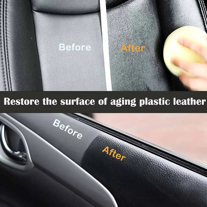 AIVC Car Plastic Restorer and Leather Polish Spray
