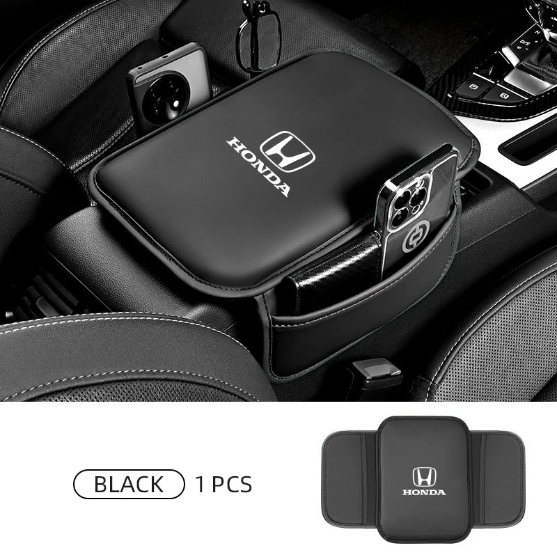 Honda PU Leather Center Console Armrest Pad For Honda Cars