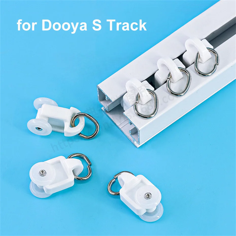 Dooya Curtain Track Quiet Runners 20Pcs Tuya Smart System