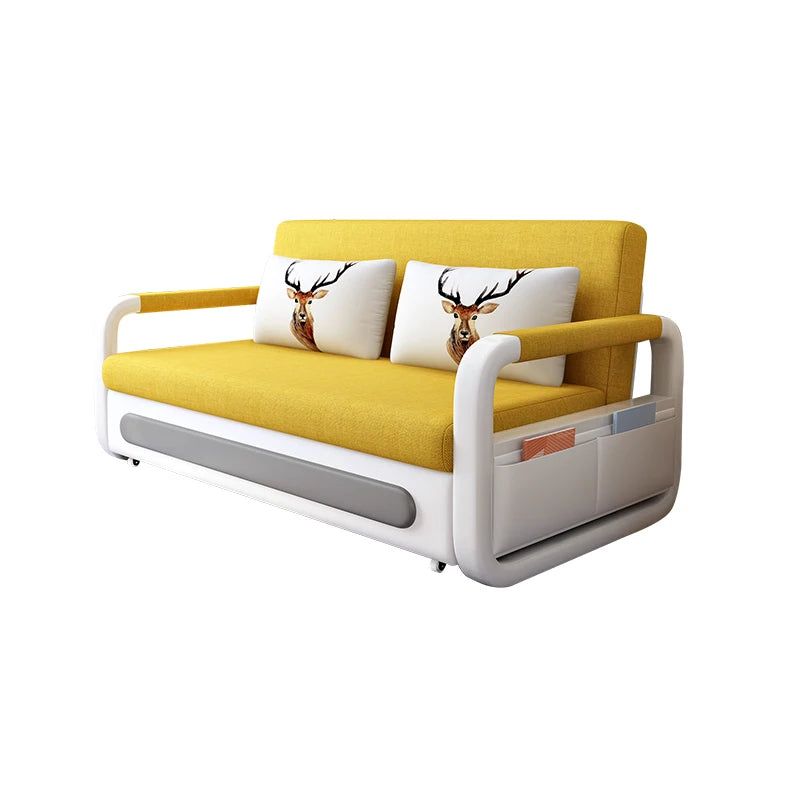 Modern Luxury Folding Sofa Bed with Storage for Living Room