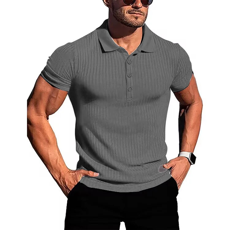 Zhejiang Choice Mens Breathable Stretch Slim Polo Shirt