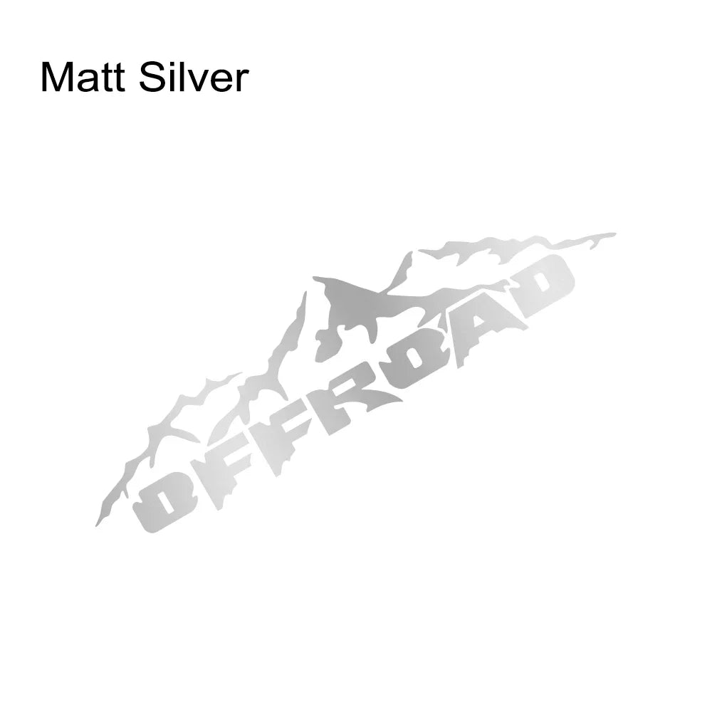 Car Off Road Sticker Vinyl Graphics Decal for Ford F150 Dodge Toyota Hilux Maxus Isuzu Dmax GWM Cannon Mitsubishi
