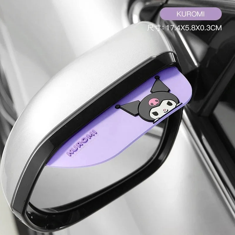 Sanrio My Melody Hello Kitty Kuromi Cute Rearview Mirror Accessory