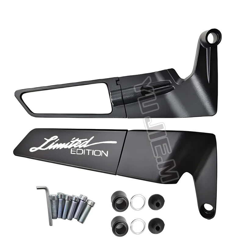 For Yamaha MT-07 MT07 MT 07 Motorcycle New Pattern High Quality CNC Rearview Mirror Fixed Wing