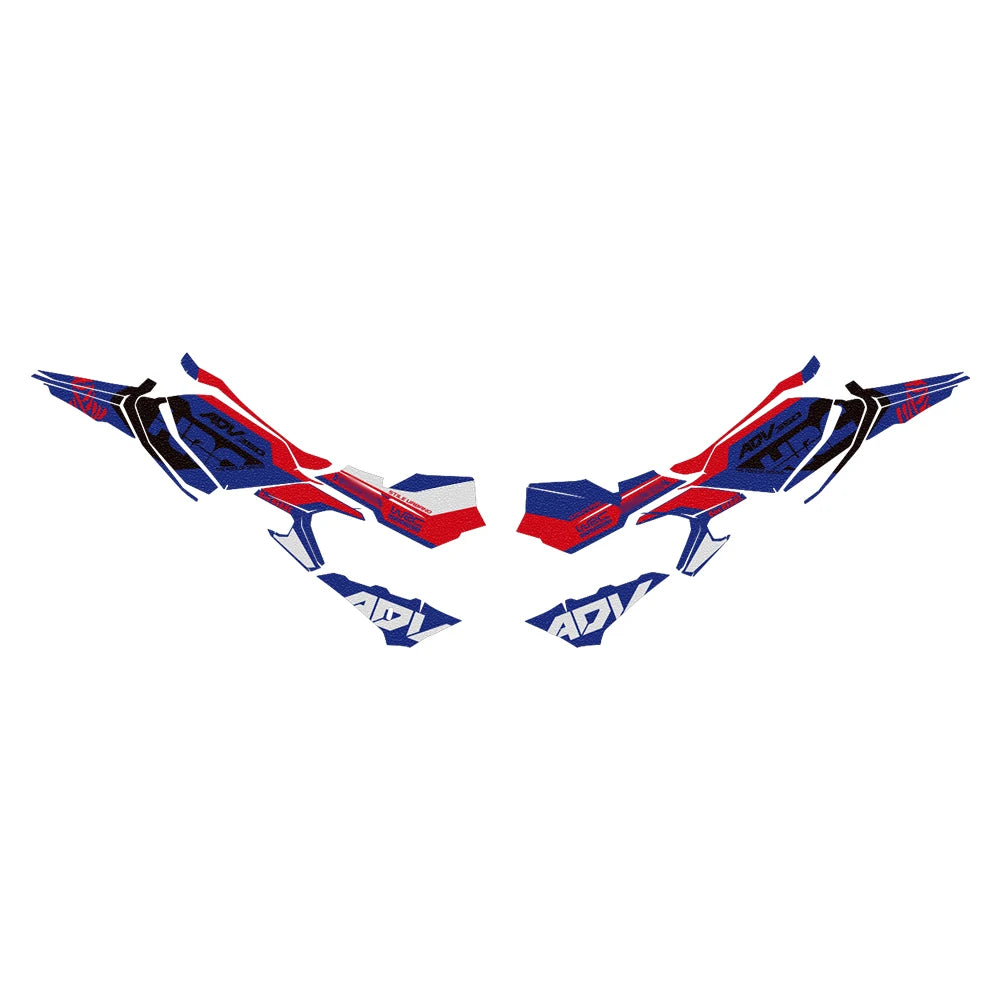 ADV 350 Fairing Protection Graphic Kit Decal Sticker Set