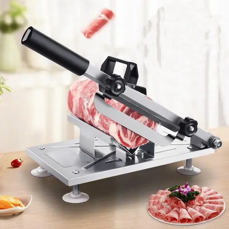 Multifunctional Stainless Steel Meat Slicer for Home Cooking