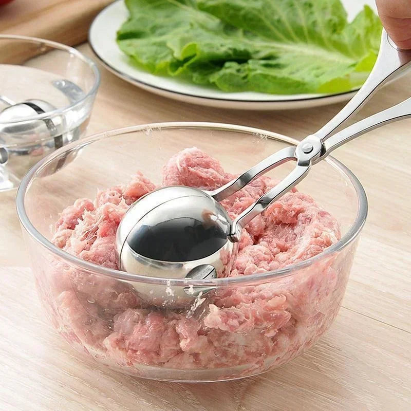Stainless Steel Meatball Maker Kitchen Gadget for Easy Cooking