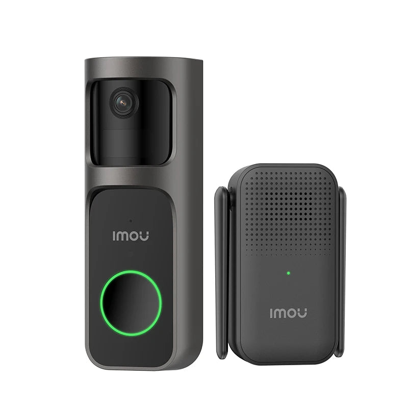 IMOU Video Doorbell 2S Kit Camera WiFi 3MP Human Detection Two Way Talk Rechargeable Battery Wireless Smart Home Door Bell Chime