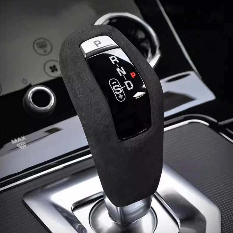 Alcantara Suede Gear Shift Knob Cover For Land Rover