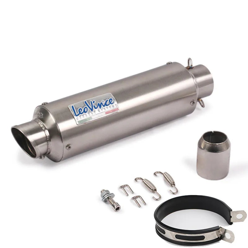 LeoVince EMark Slip On Exhaust Universal Motorcycle Honda