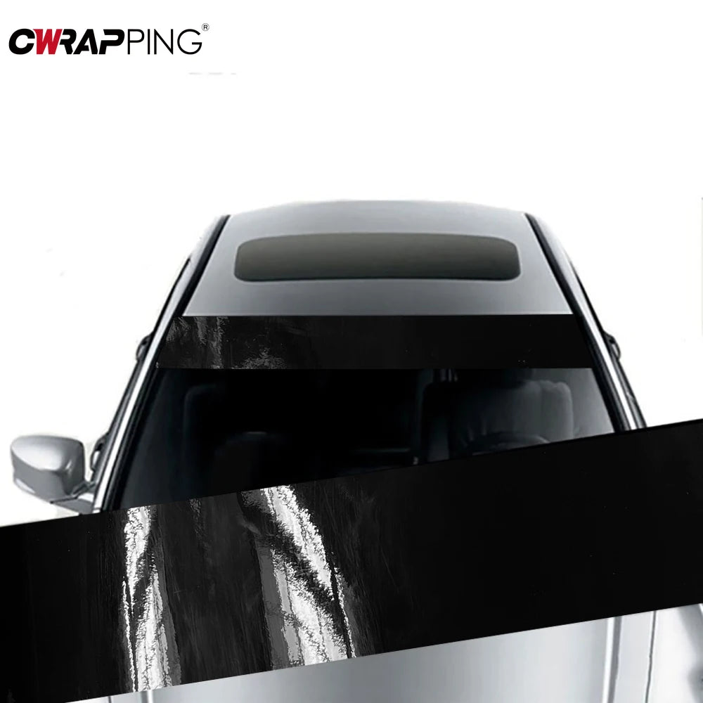 Car Sunshade Stickers Fly Eye One Way Vision Mesh Film Auto Front Windshield 3D Design Vinyl Film Decals