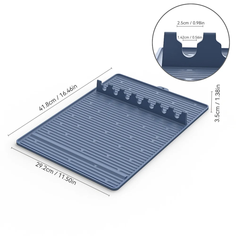 Silicone Griddle Tools Mat for Food Grade BBQ Accessories