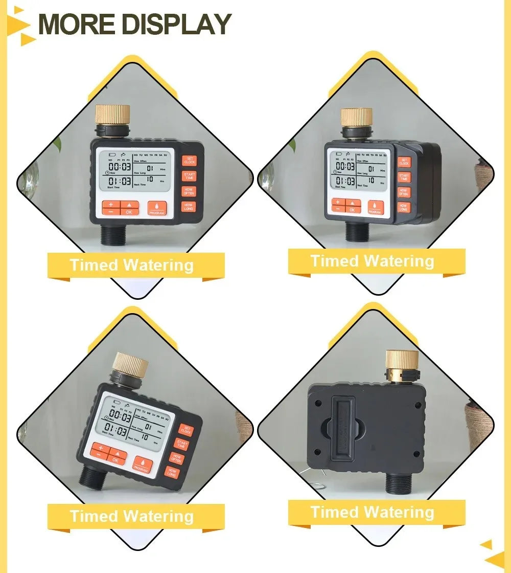 Choice Irrigation Timer With LCD Display Garden Kit