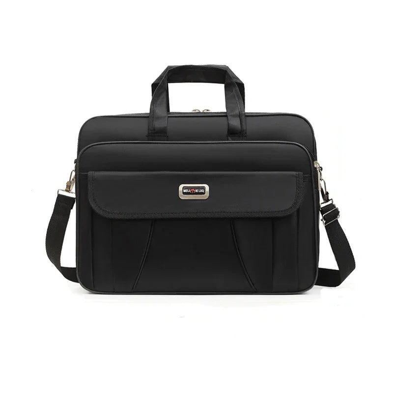 Xnyocn Simple Tote Business Briefcase for Laptop and Travel