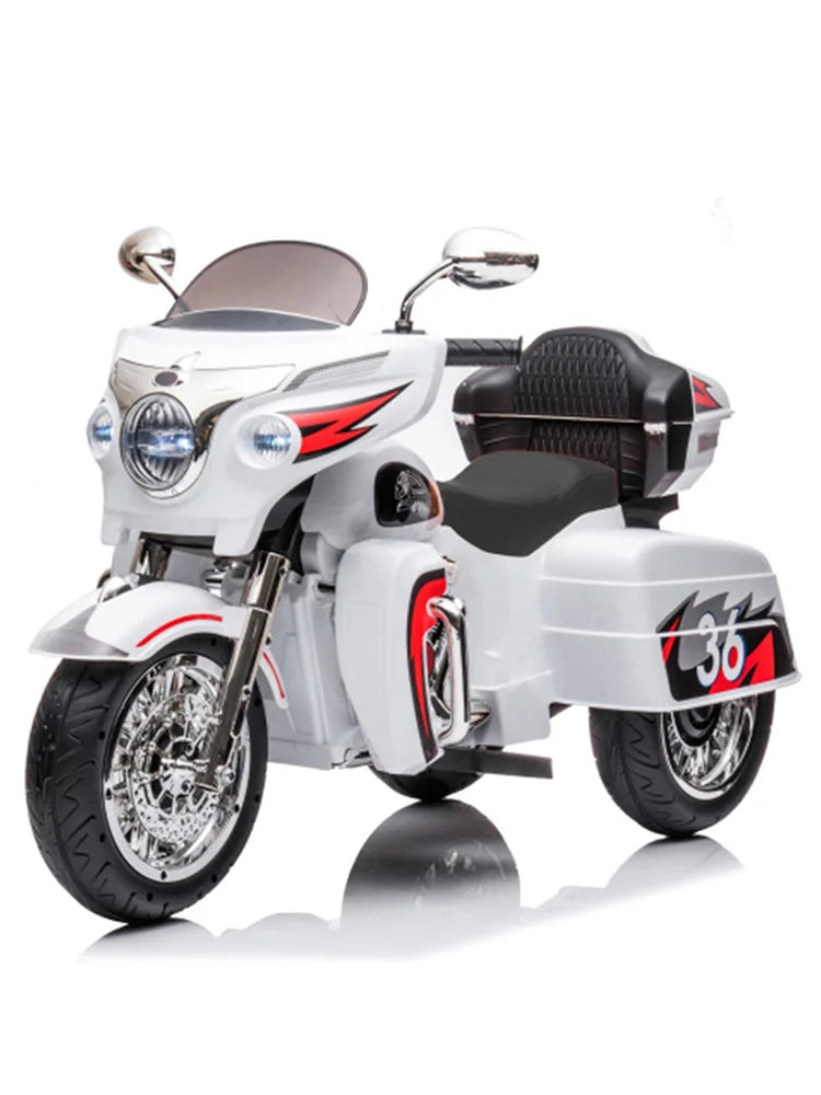 Hign Concerned Kids Electric 12V Two Seat Ride On Motorcycle