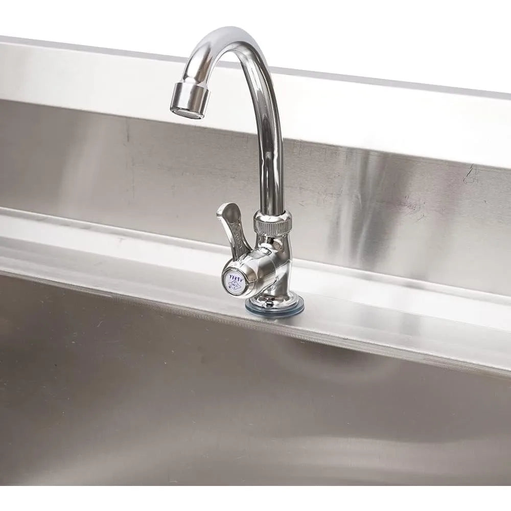 Stainless Steel Utility Sink Freestanding Kitchen Workbench