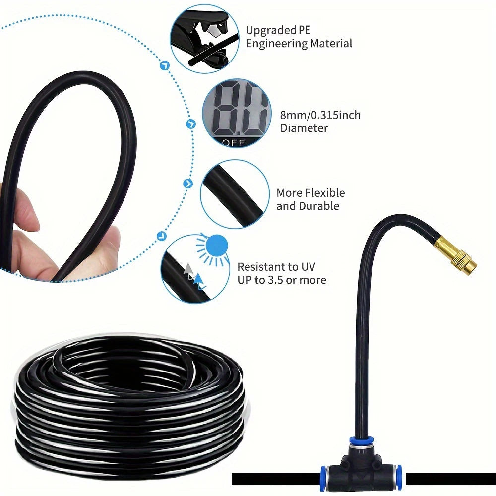 Choice DIY Garden Misting Kit For Outdoor Patio Irrigation