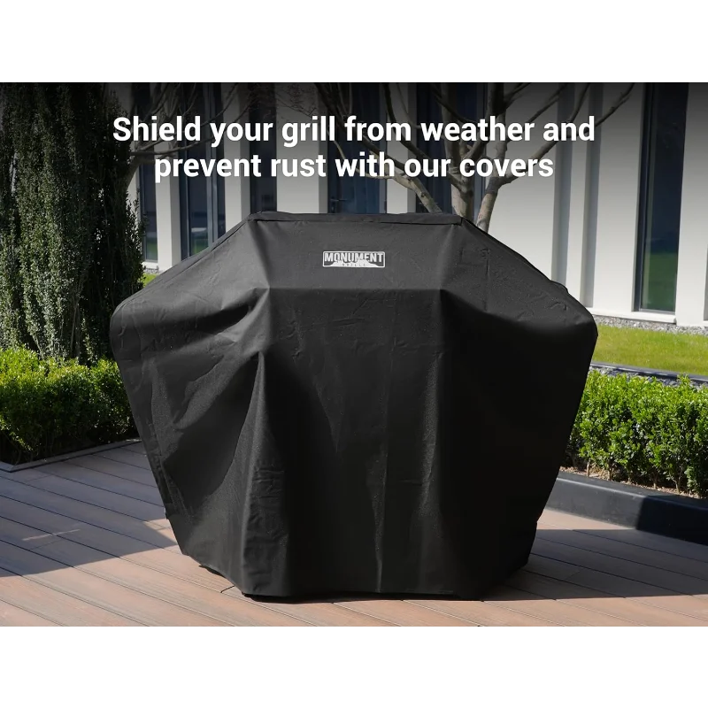 Monument Grills 4-Burner Propane Gas Grill With BBQ Cover