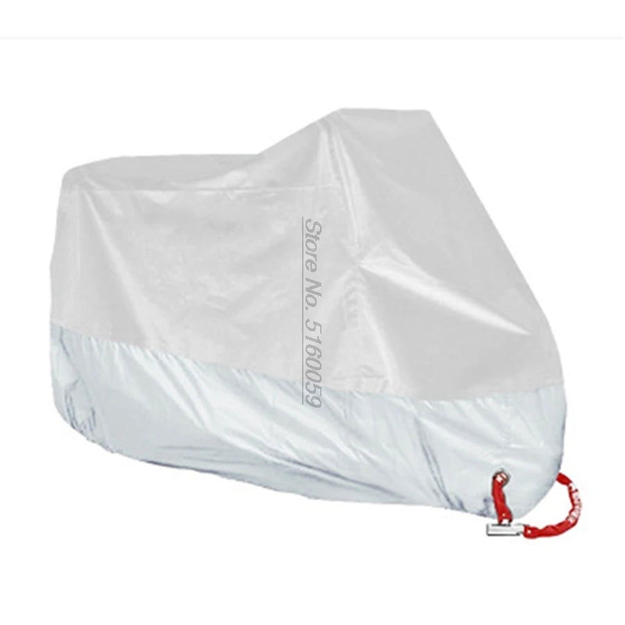 AutoJUSHIDAHAO Universal UV Waterproof Motorcycle Cover