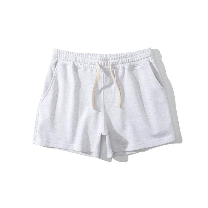 Youongwear Men's Cotton Breathable Gym Running Shorts