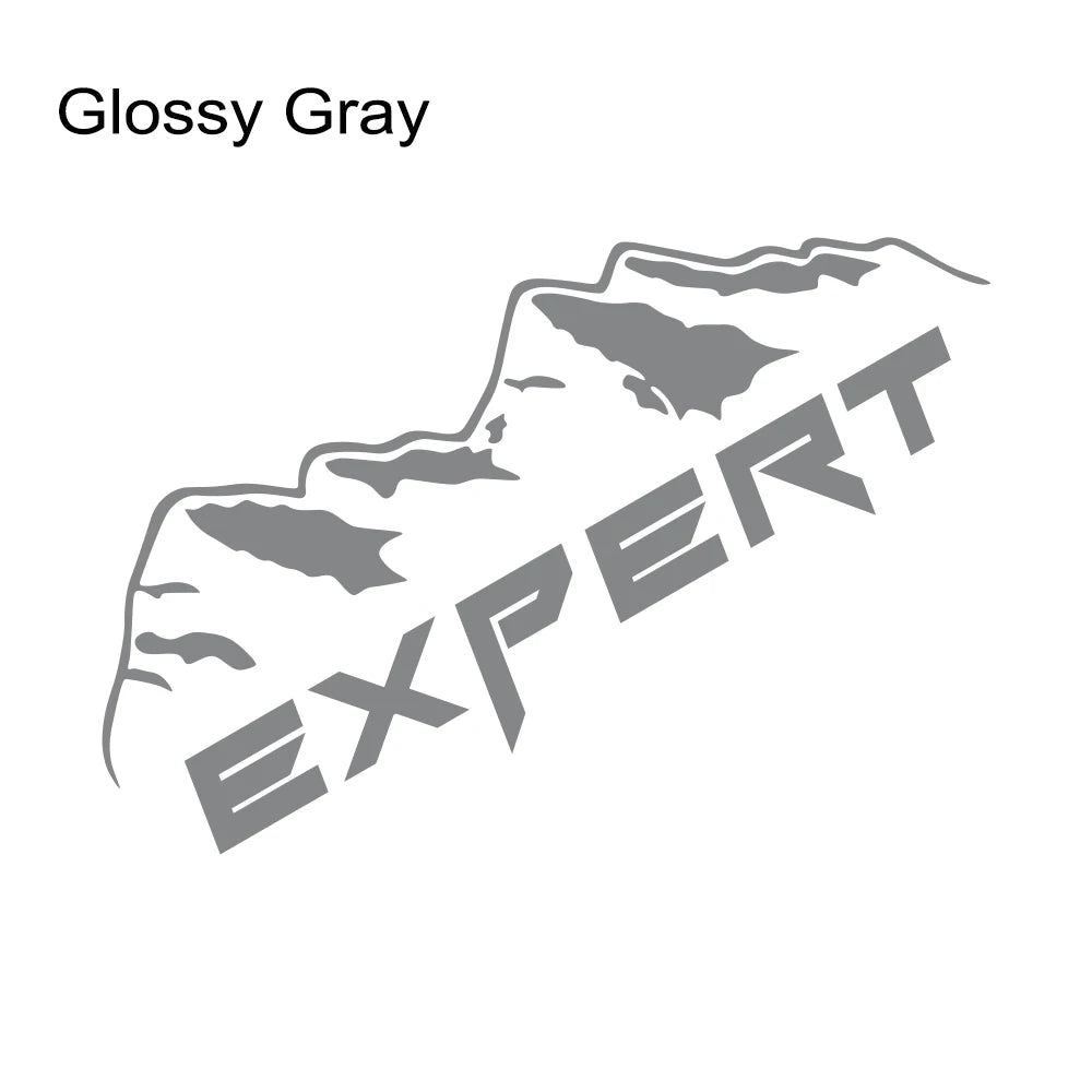 Mountain Styling Car Back Door Stickers Vinyl Decals For Peugeot Expert Traveller Auto Body Exterior Accessories
