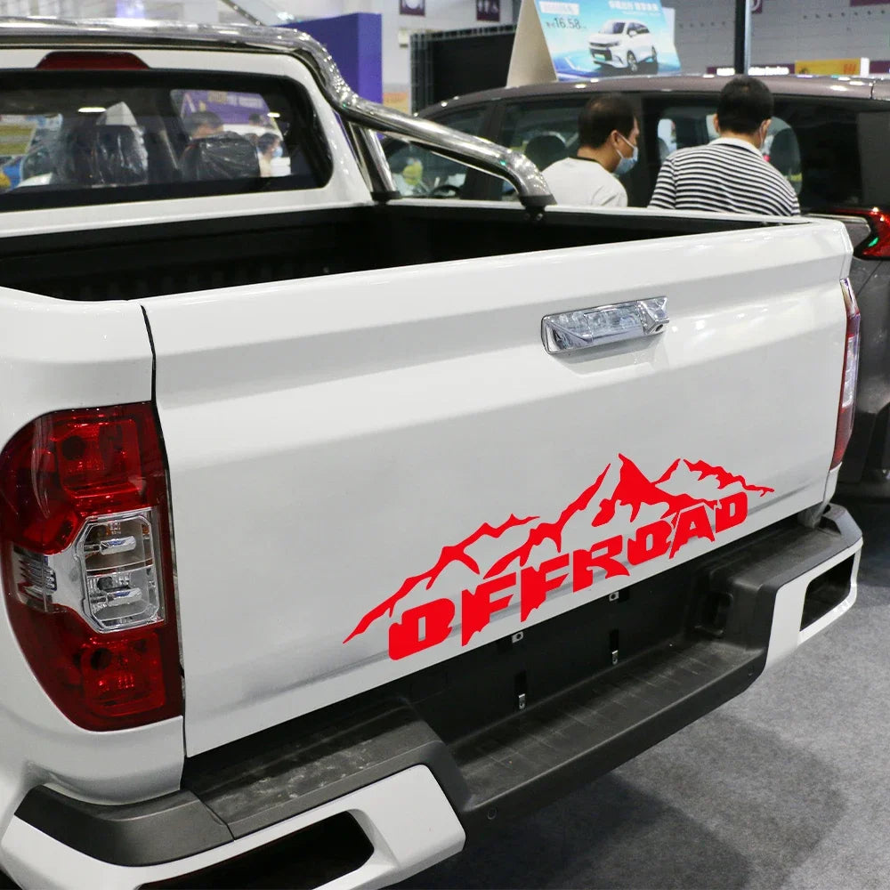Car Off Road Sticker Vinyl Graphics Decal for Ford F150 Dodge Toyota Hilux Maxus Isuzu Dmax GWM Cannon Mitsubishi